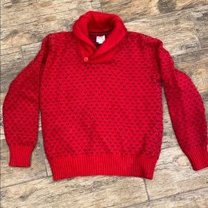 🌼GAP kids boy M (8) red sweater